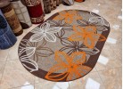 Мокетен килим ERIKA 8013 beige/orange